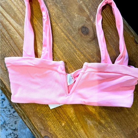 L*Space Bikini Set in Crystal Pink-Lee Lee Top and Sandy Bottom Classic. - Picture 3 of 12